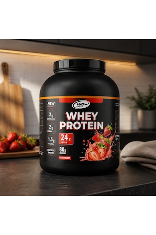 Conlast Whey Protein Çilek 2000g 24 G %100 Protein