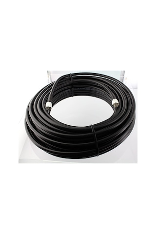 Rg 213 U Telsiz uhf+uhf Takılı Uzatma Anten kablosu 20 metrelik