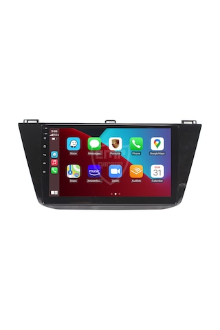 VW TİGUAN ANDROİD NAVİGASYON MULTİMEDYA KABLOSUZ CARPLAY
