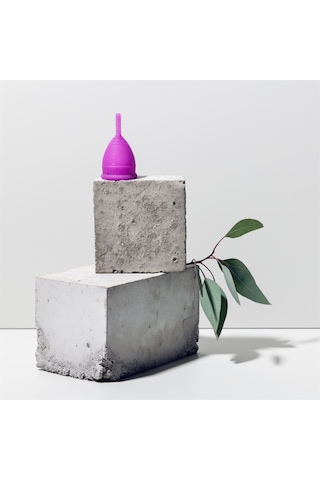Lunette Menstrual Cup - Regl Kabı - Adet Kabı Model 2 Mor