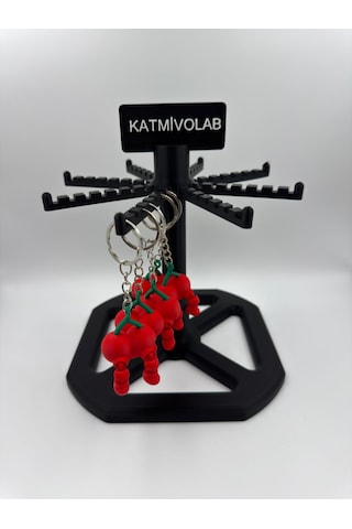 Cool Strawberry Anahtarlık Kırmızı