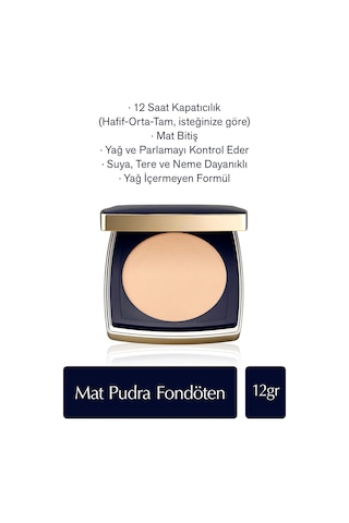 Estee Lauder Double Wear Stay In Place Matte Powder Foundation SPF10 3C2 Pebble