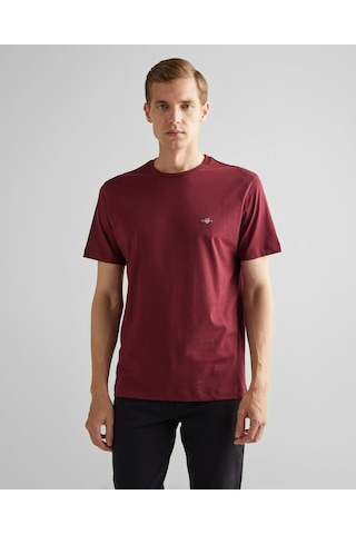 Gant Erkek T-shırt 2003184-638 2003184-638 Bordo Bordo