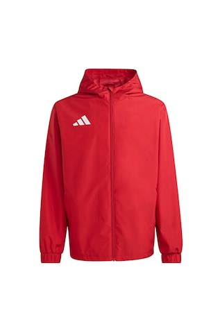 Adidas Ent26 Aw Jkt Erkek Futbol Antrenman Yağmurluk Jz9100 Kırmızı Kırmızı