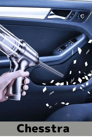 7 Başlıklı Şarjlı Kablosuz 2 Fonksiyonlu 4000 Mah Vakumlu El Süpürgesi Üflemeli Araç Oto Süpürgesi