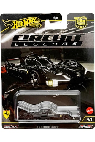 Hot Wheels Premium Cırcuit Legends Ferrarı 499p Fpy86 Jbk66 Siyah