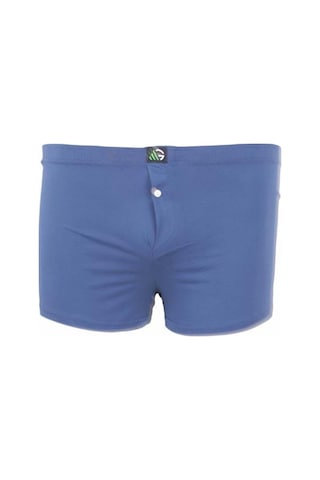 Starbattal Erkek Büyük Beden Düğmeli Uzun Paça Boxer 11907 Indıgo - 6Xl İndigo