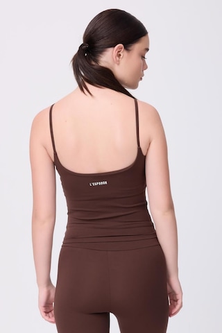 Crossover Atletik Spor & Aktif Yaşam Atlet Tank Top -3257 Kahve