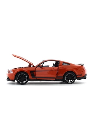 Maisto Orjinal Lisanslı Die Cast Metal Ford Mustang Boss 302 1:24 Kapıları Açılan Model Oyuncak Araba