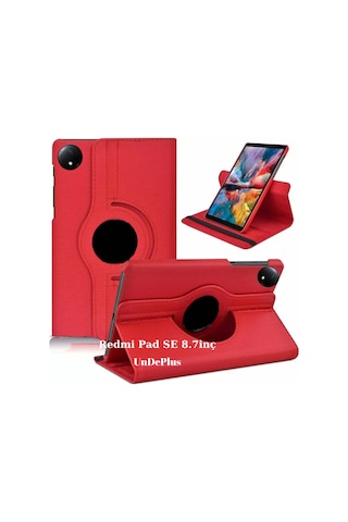 Xiaomi Redmi Pad Se 8.7inç Kılıf 360 Dönebilen Standlı Case Redmipad Se 11inçdeğildir Kılıf