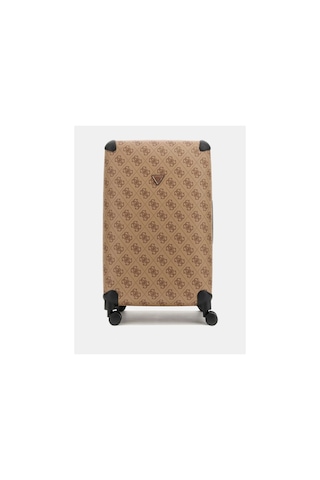 Guess Kadın Kahverengi Berta 28 İnç 8 Teker Bavul Kahverengi