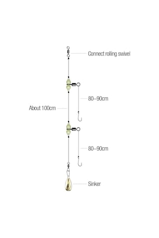 MSO Olta Balıkçılık Fosforlu & Paslanmaz Çelik Gezer T Fırdöndü