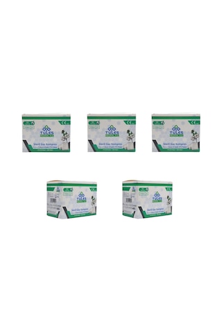 Tules 7.5 x 7.5 CM Steril Gaz Kompres Spanç 500 Adet 20'li