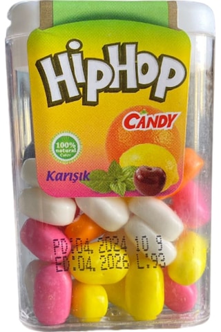 Hiphop Karışık Şeker 50 x 10 G