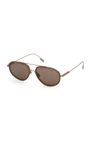 Zegna Ez0305 98e Erkek Güneş Gözlüğü Yeşil