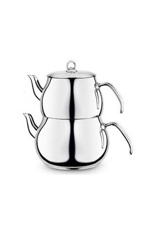 Baron Çelik Çaydanlık Jumbo Boy Metal Kulplu Metal Kulp 6.5 L