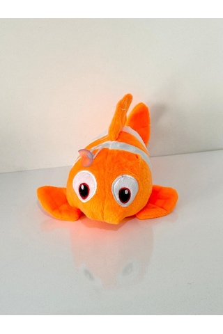 Joytoytr Balık Nemo Peluş Oyuncak 27cm Yapışkanlı Turuncu