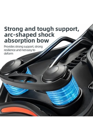 Artfulabode Renkli Nefes Alabilen Silikon Sele Bisiklet Minderi - Tip Şok Emme Koltuk Wv Çok Renkli