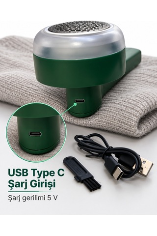 Temizleme Fırçası Ve Kablolu Tüy Temizleme Seti Belirtilmemiş