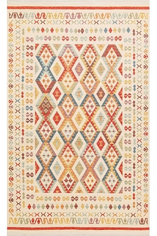 Hoom Rugs Vgt 08 Light Multy Yıkanabilir Çift Taraflı Otantik Halı