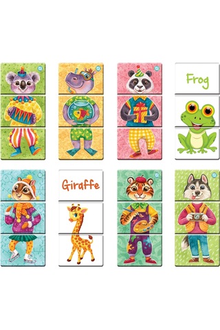 Circle Toys Animals Mix & Match