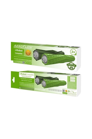 Aeroflow Irobot Uyumlu Roomba I7 Plus Plastik Fırça 2'Li Paket
