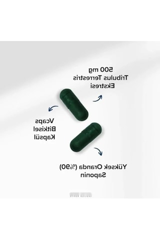 Vegan Tribulus Terrestris Ekstresi - 500 Mg, 60 Kapsül