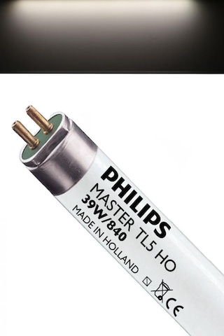 Philips Master TL5 HO 39W/840 T5 Floresan Ampul Günışığı 4000K