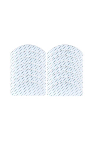 Ximistore9 Ecovacs Deebot T8 T9 Aıvı Max Aıvı+ İçin Yumuşak Süper Absorban, Yeniden Kullanılabilir, Zemin Koruyucu Mop Pad Mavi+beyaz, 15 Adet