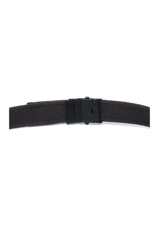Siyah Tokalı Kolon Kemeri 4cm Unisex Kahverengi