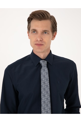 Pierre Cardin Erkek Lacivert Gömlek Basic 50316742-vr033 Lacivert