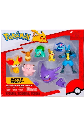 Pokemon Battle 8'li Figür Seti Pkw4101 Diğer