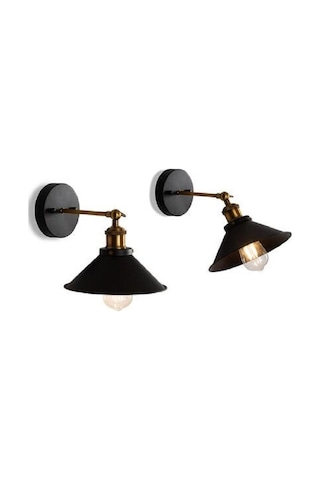 Riolight Retro,vintage,rustik Eskitme Mafsallı Yatak Başı Metal D Eskitme