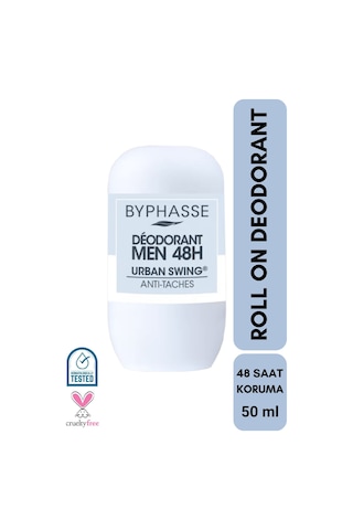 Byphasse Urban Swing 48H Erkek Roll-On Deodorant 50 ML