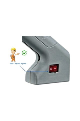 Tayrex K-1000 100 W Profesyonel Sıcak Mum Silikon Tabancası