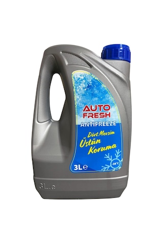 Autofresh Antifriz Mavi 3 Litre -37 Derece 3 Lt 4 Mevsim Korozyon Önleyici