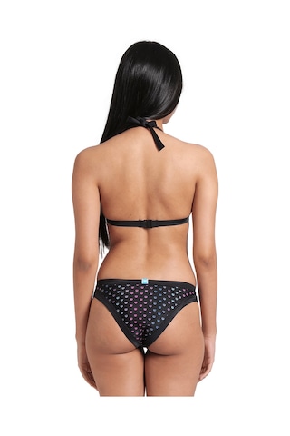 Arena Rainbow Monogram Kadın Siyah Yüzücü Bikini 007079515 Siyah
