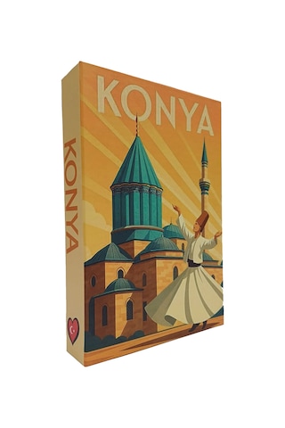 2026 -758 Konya Dekoratif Kitap Kutusu