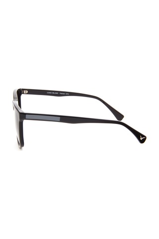 Como Milano Cml022 C1 56 Polarize Unisex Güneş Gözlüğü Siyah