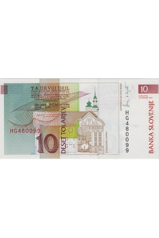 Slovenya 20 Tolarjev 1992 Çil.