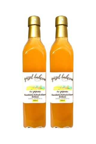 Güzel Bahçem Sandaloz Sakızlı Elma Sirkesi 2 x 500 ML