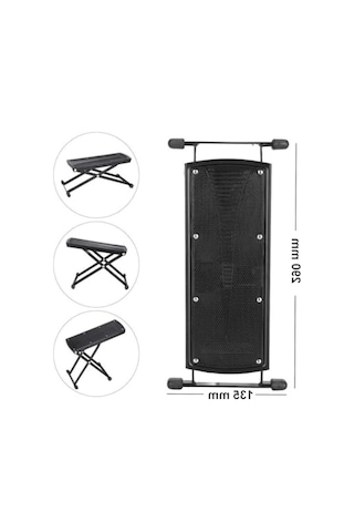 Metal Gitar Ayaklığı Ve Ayak Sehpası - Ergonomik Tasarım İle Rahat Oynama 1