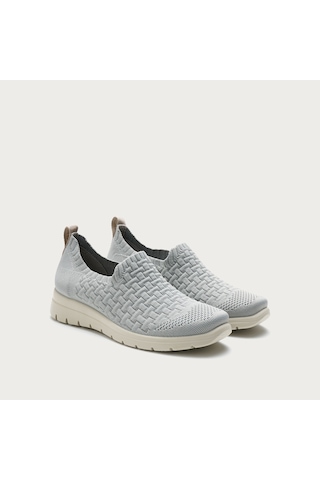6051-light Grey Sneaker Kadın 27 J42 K8 Fly Flot Shoe Açık Gri