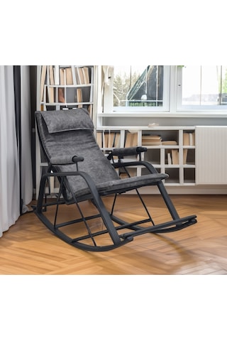 Metatek Alart Keyf Sallanan Sandalye, Emzirme Koltuğu, TV Koltuğu, Metal Ayaklı Sallanır Sandalye, Tekli Koltuk