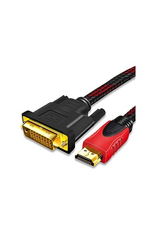 AoGo Dvi Hdmi Kablo Çift Yönlü DVI to HDMI 24+1 Dvi Erkek Hdmi Erkek 1.5 M