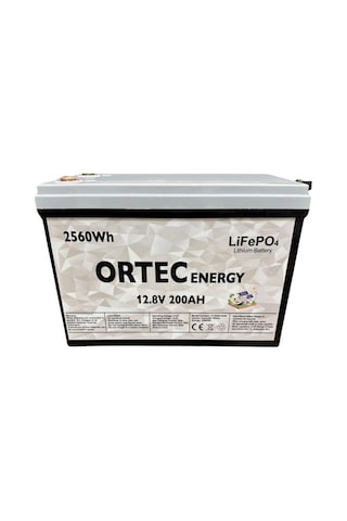 12.8v 200ah Lifepo4 Lityum Akü 2560 Wh