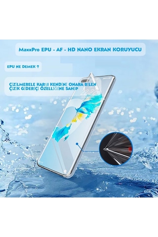Samsung Galaxy Uyumlu Note 5 Nano Ekran Koruyucu Ultra İnce Epu - Af - Hd Maxxpro