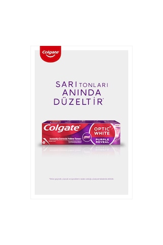 Colgate Optic White Purple Reveal Beyazlatıcı Diş Macunu 75 ML