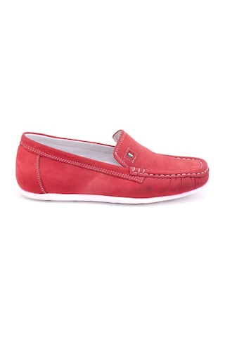 Star Tombis Loafer Çocuk İç Destekli Ayakkabı Kırmızı