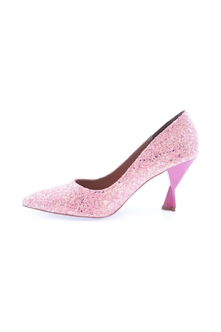 Dgn 555-2175 Kadin Alçak Topuk Stiletto 555-2175-R2274 Fuşya
